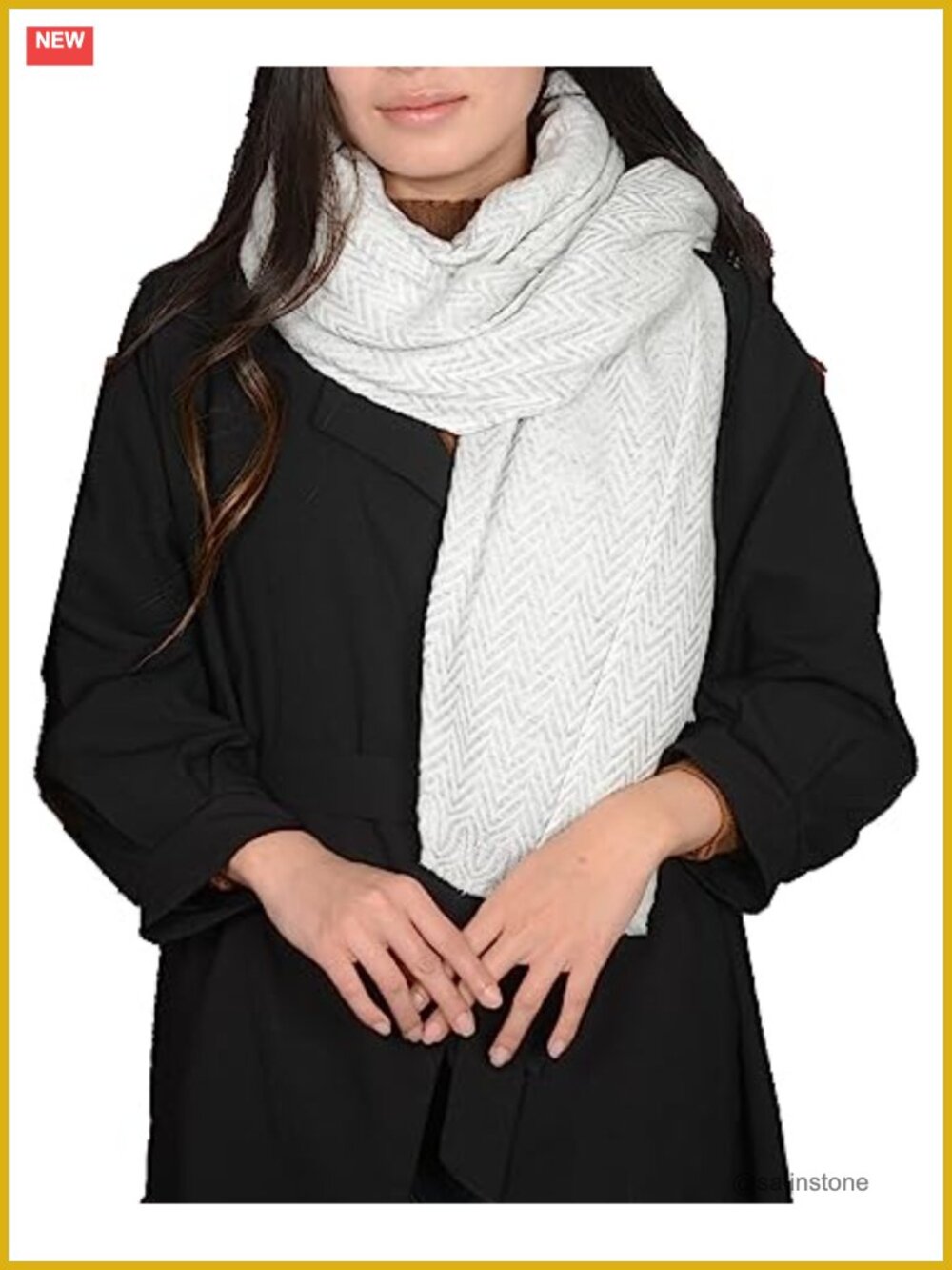 Handwoven Wool Shawl Wrap Large Stole 8 Ply Premium Quality Nepal Pashmina Scarf